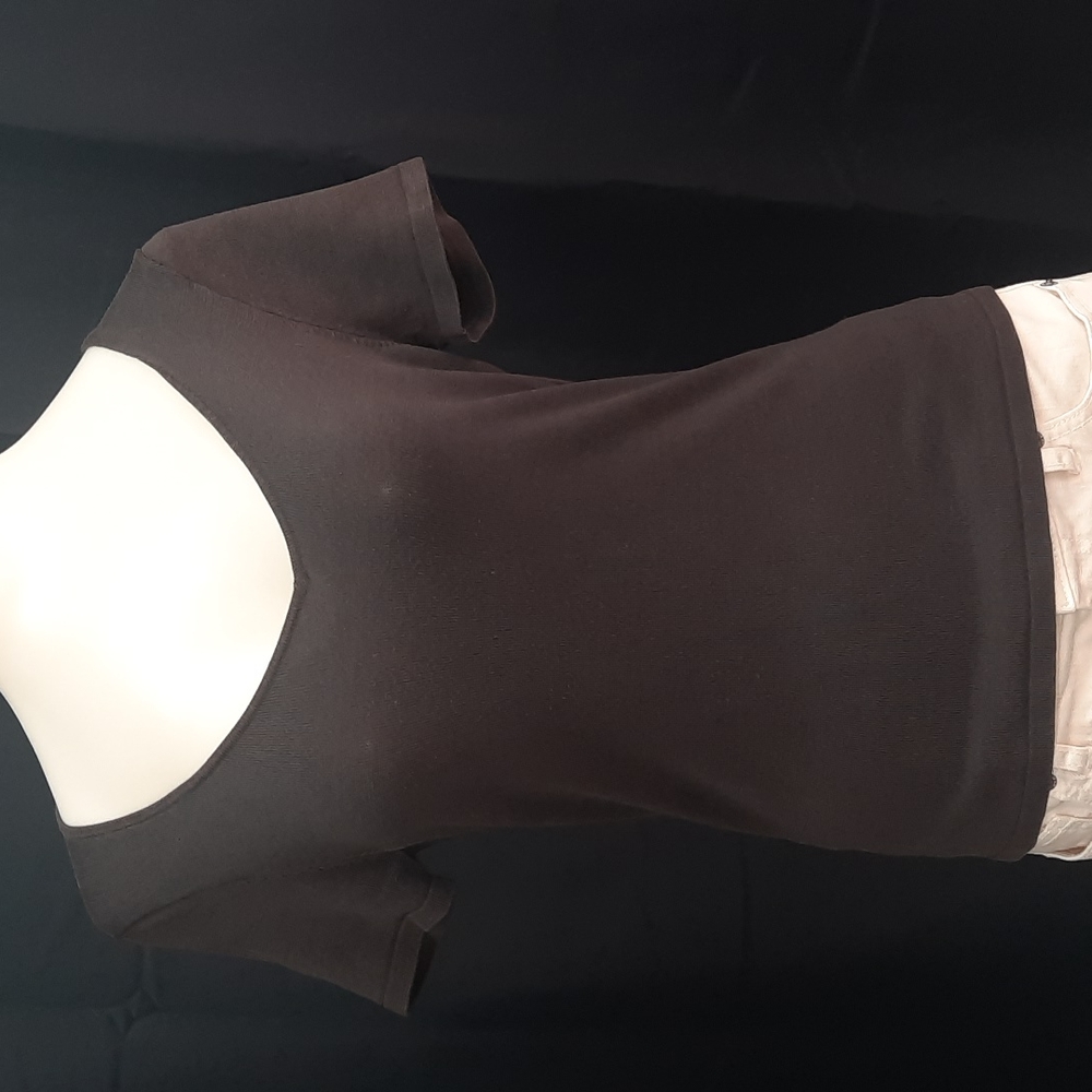 Ann Taylor V Neck Short Sleeve
